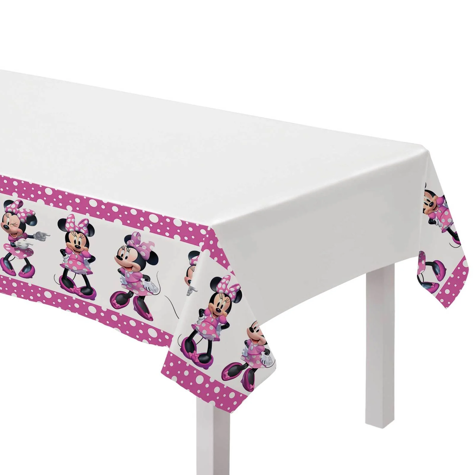 Minnie Mouse Forever Plastic Table Cover