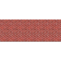 Red Brick Wall Backdrop (1.2m x 9.1m)