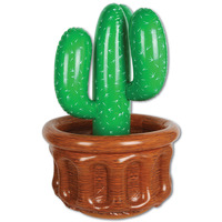 Inflatable Cactus Cooler - 46cm x 66cm, holds 24 cans