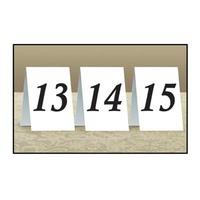 Numbered Table Cards (#13-#24) - 10.8cm x 7.6cm**