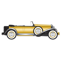 1920's Jointed Roadster Cut Out