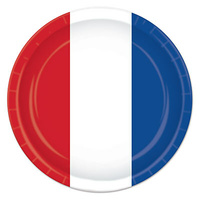 Red, White & Blue Lunch Plates - PK 8