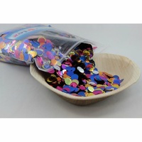 Metallic Foil Confetti - 1cm Rainbow - 250g