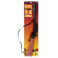 Scoped Wild West Rifle Toy Cap Gun (65cm)