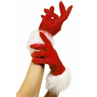 Santa Gloves with fur