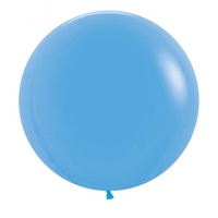 60cm Fashion Blue Balloons - Pk 3