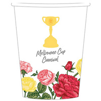 Melbourne Cup Paper Cups - Pk 8 - 266ml*