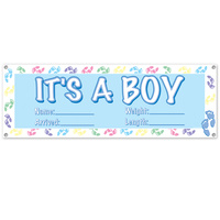 It's A Boy Banner*