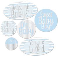 Foil Welcome Baby Cutouts*