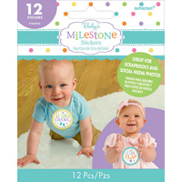 Baby's Milestone Stickers*
