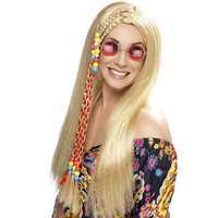 Blonde Hippy Party Wig