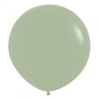 60cm Fashion Eucalyptus Latex Balloons - Pk 3