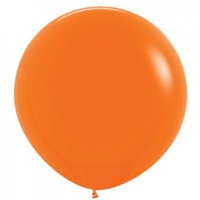 90cm Fashion Orange Latex Balloons - Pk 3