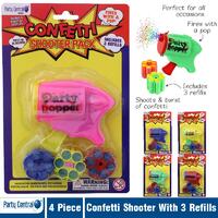 Confetti Shooter With 3 Refills