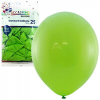 Standard Lime 30cm Latex Balloons - Pk 25