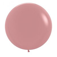 60cm Fashion Rosewood Latex Balloons - Pk 3