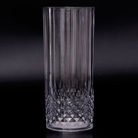Reusable Acrylic Crystal Highball Glass