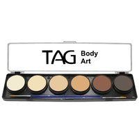 Skin Colour Palette TAG Face & Body Paint (6x10g)