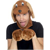 Adults Brown Dog Costume Kit