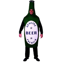 Adults Green Beer Bottle Costume