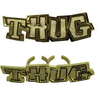 Thug Gold Knuckle Bling Ring