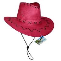 Burgundy Kid's Cowboy Hat
