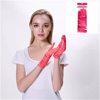 Adults Short Hot Pink Gloves