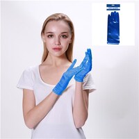 Adults Short Blue Gloves*