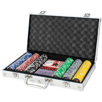 Casino Poker Set in Aluminium Briefcase*