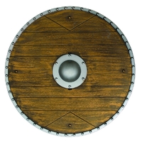 Wooden Look Prop Shield (40cm)