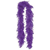 Purple Feather Boa (2m)