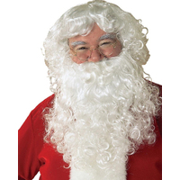 Classic Santa Claus Beard & Wig Set