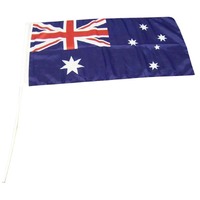 Aussie Flag on Pole (90x45cm)