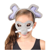 Animal Headband & Mask Set - Elephant