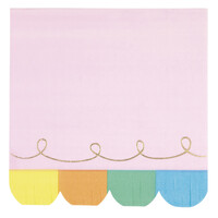 Sweet Pink Lunch Napkins - Pk 16
