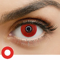 Crazy Contact Lens Bloody Red - 1 Year