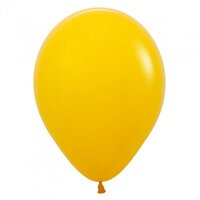 12cm Fashion Honey Yellow Sempertex Latex Balloons - Pk 100