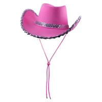 Pink Cowboy Hat w/ Sequins
