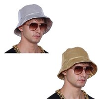 Gold And Silver Hip Hop Bucket Hat