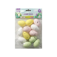 Easter Speckled Foam Egg, Pack of 12