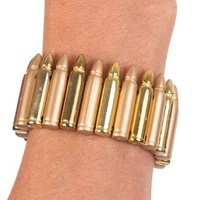 Bracelet With Bullets Gold