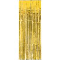 Door Curtain Metallic - Gold (91.4 cm x 2.43 m)
