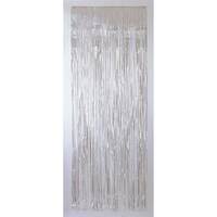 Door Curtain Metallic - Black -  91.4cm x 2.43m