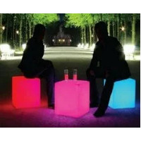 LED Glow Cube / Seat - 40cm