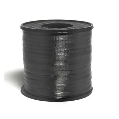 Black Curling Balloon Ribbon (460m)