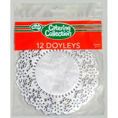 White Paper Doily (16.6 cm) – Pk 24