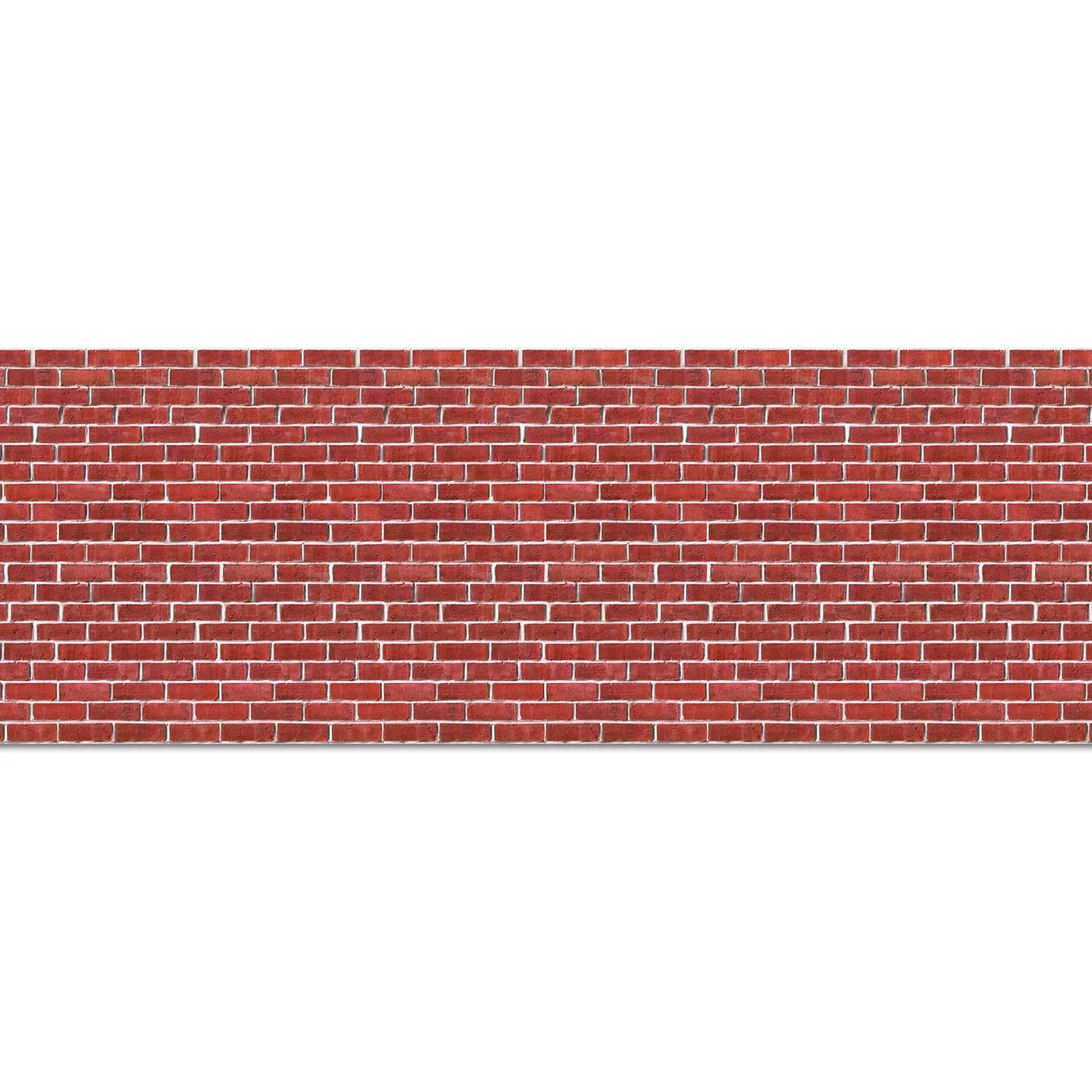 Red Brick Wall Backdrop (1.2m x 9.1m)