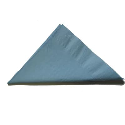 Light Blue Lunch Napkins (33cm) - Pk 100
