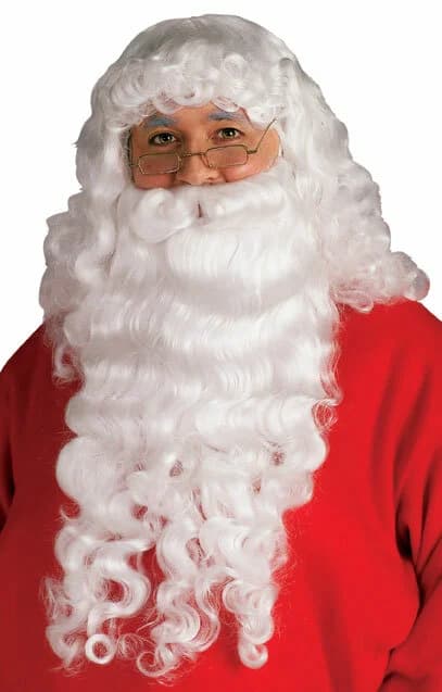 Santa Long Wig & Beard Set