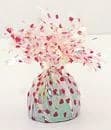 Red Hearts Foil Balloon Weight